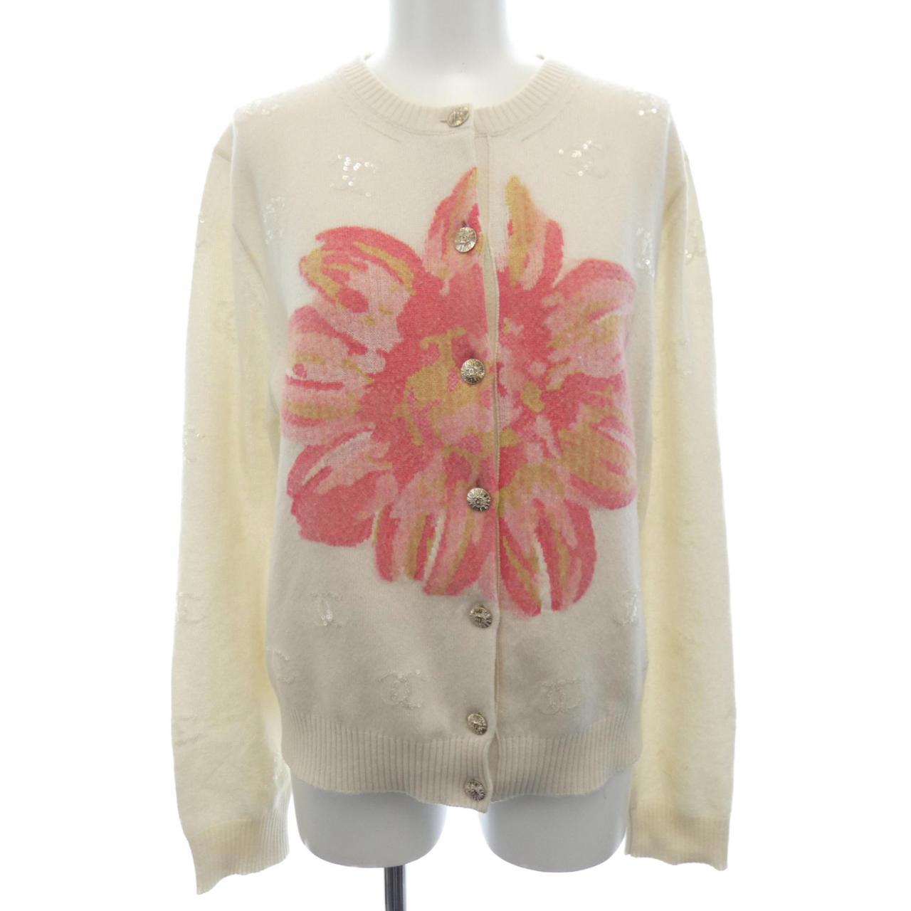 Chanel P77174K11136 Cashmere Cardigan