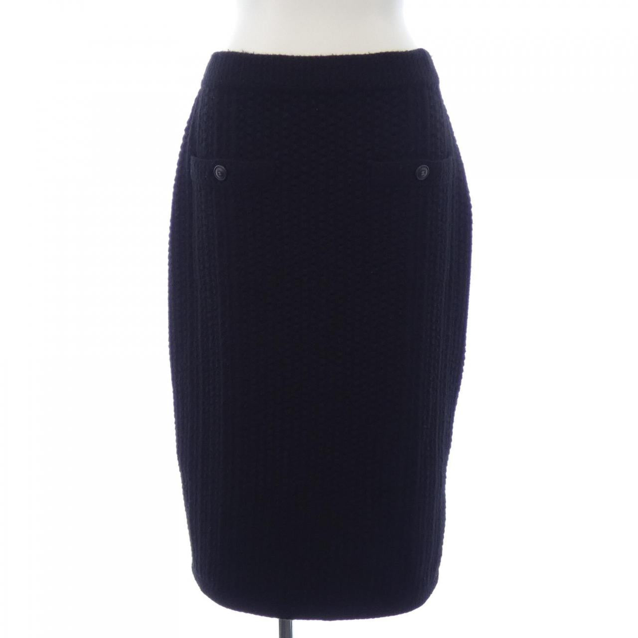 Chanel Cashmere Skirt