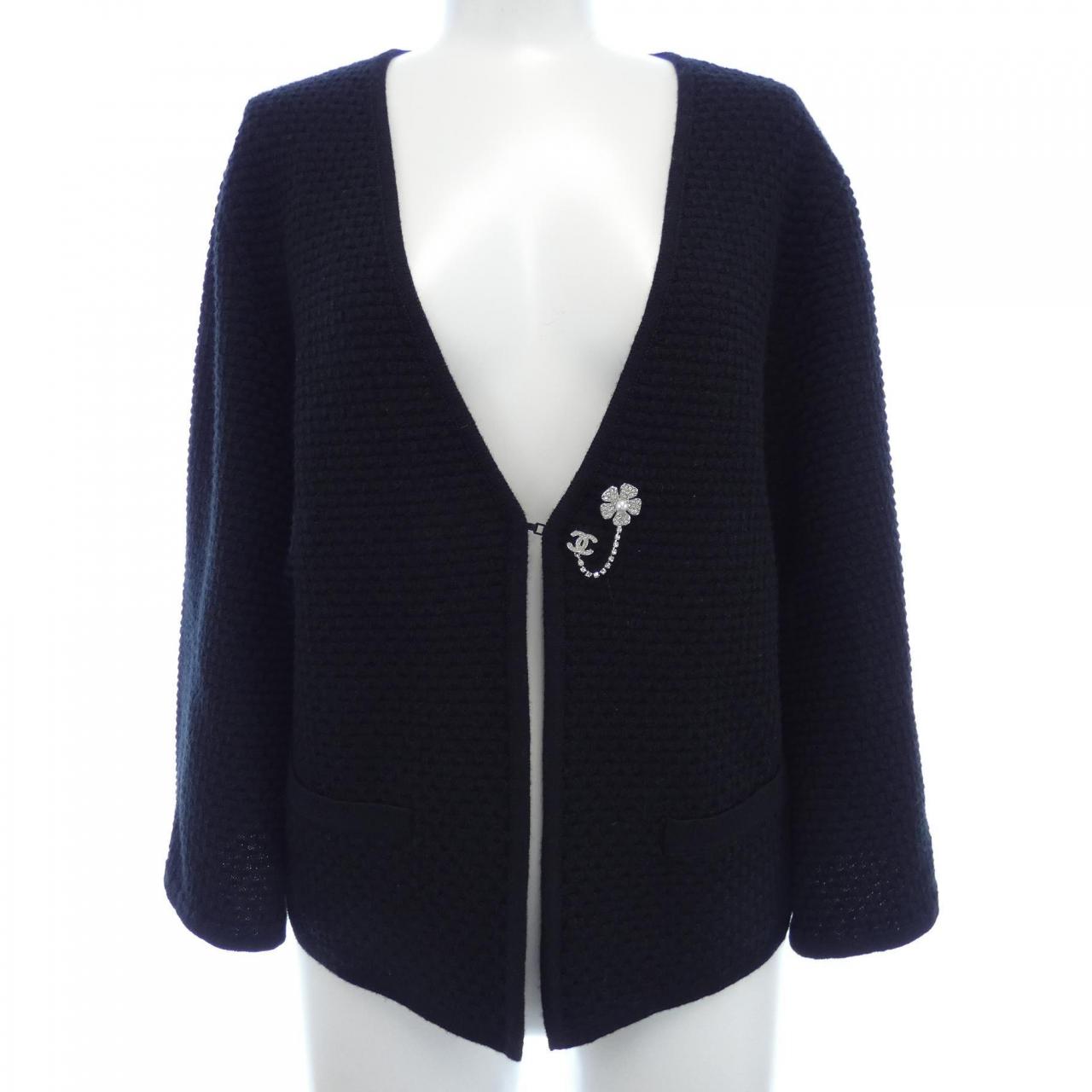 Chanel P79240K11454 Cashmere Blend Cardigan