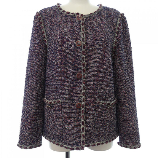 Chanel P53402V38270 Collarless Jacket Jacket