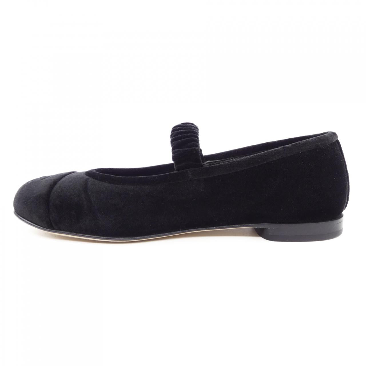 Chanel Velvet Shoes