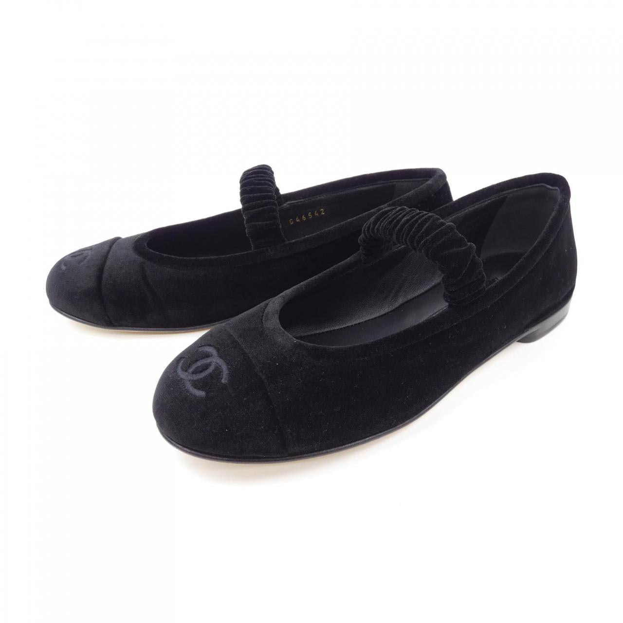 Chanel Velvet Shoes