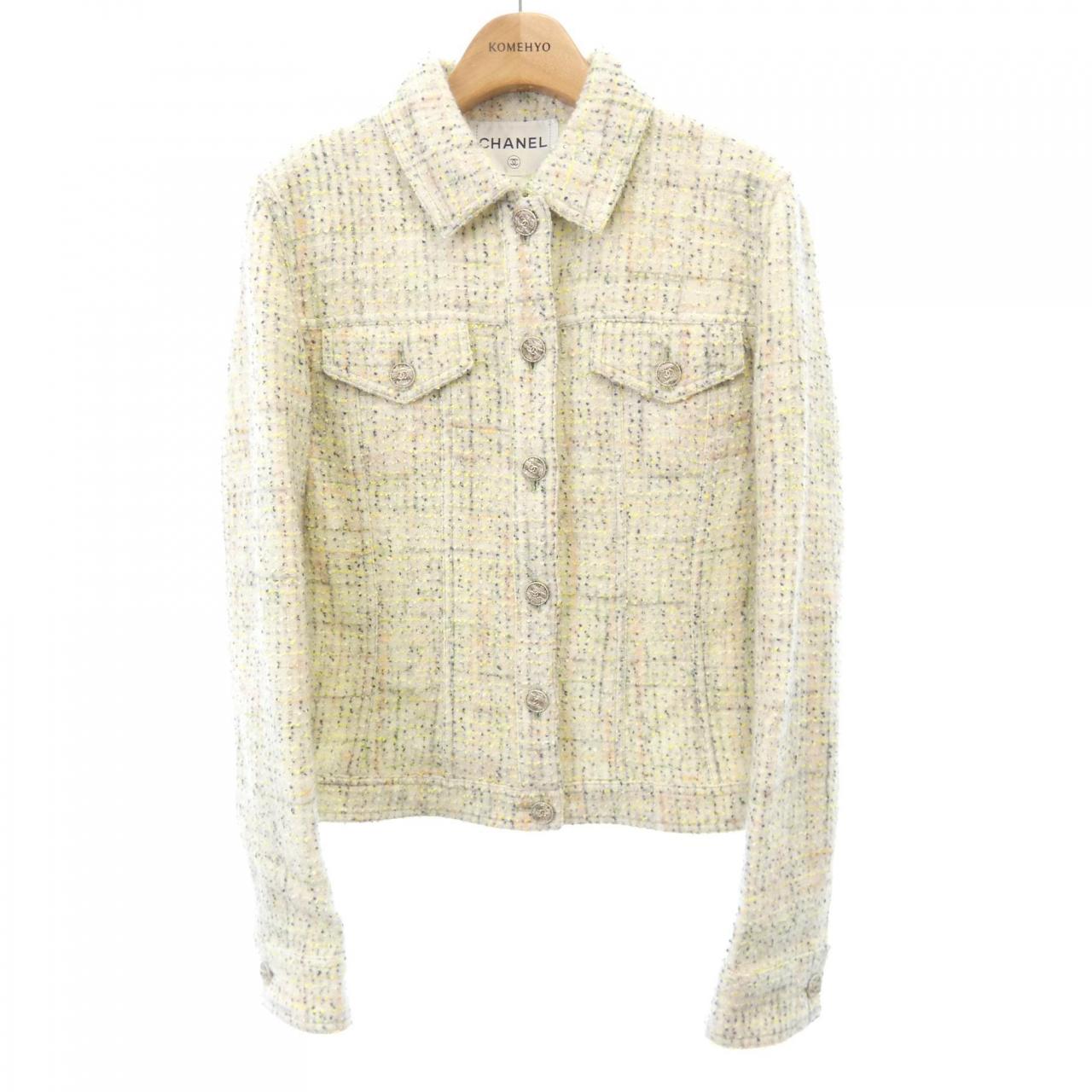 Chanel P78138V70125 Cashmere Blend Jacket