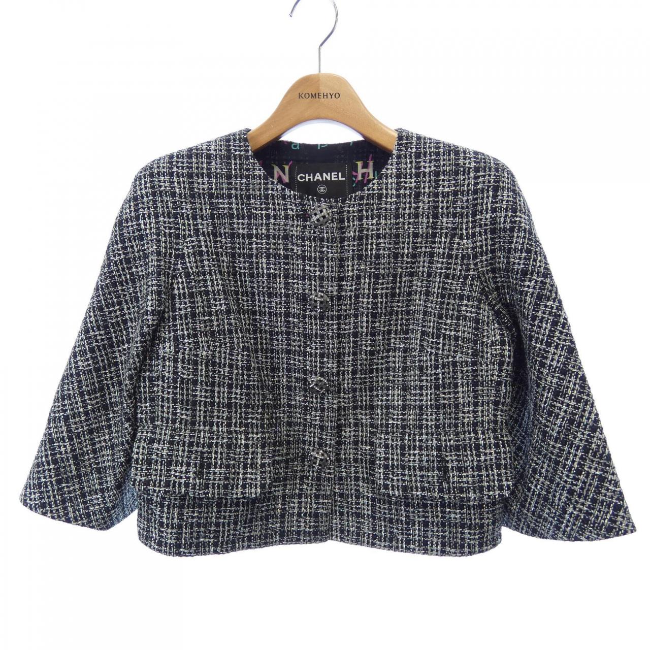 Chanel P60846V46230 Collarless Jacket