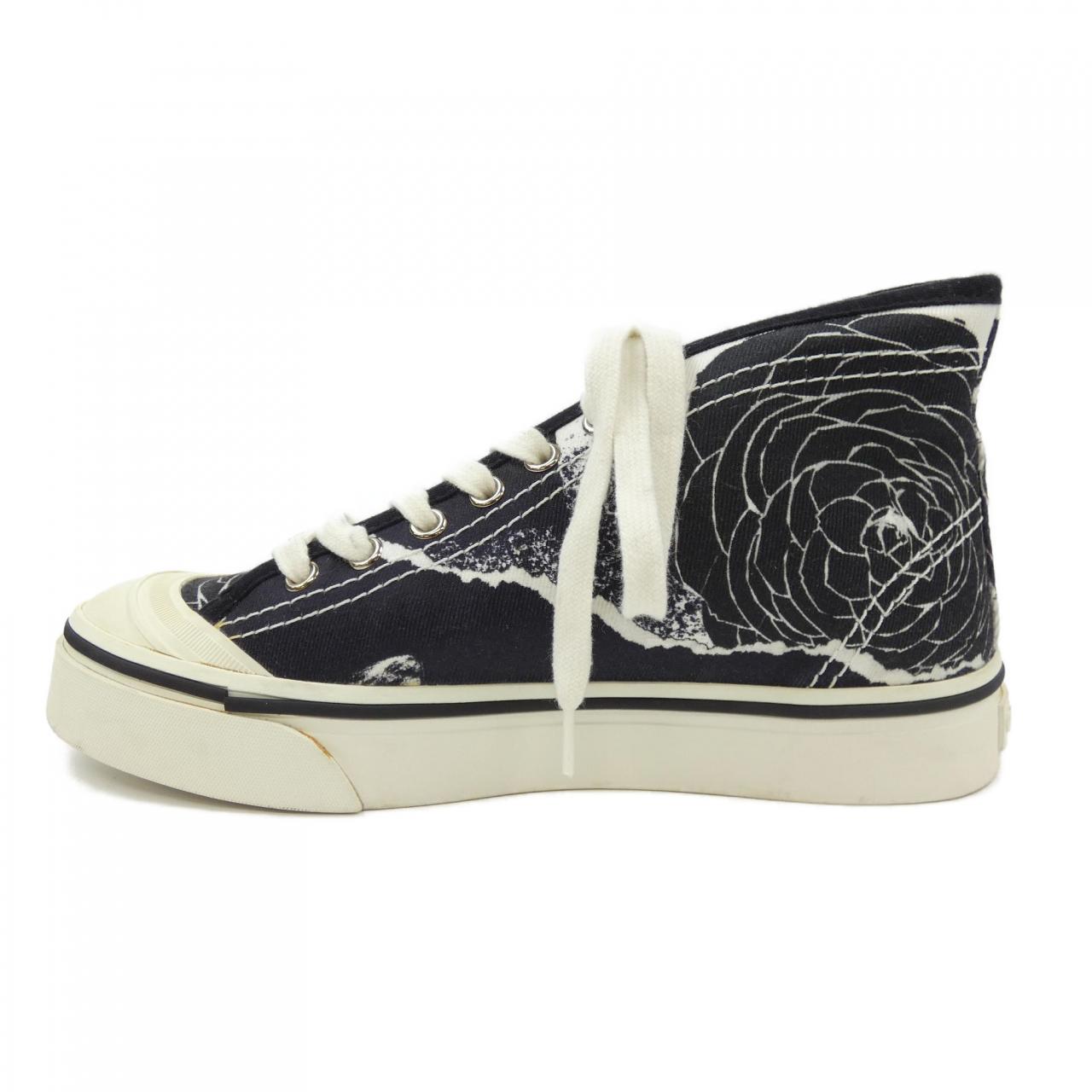 Chanel G35960X51691 Print Fabric Sneakers
