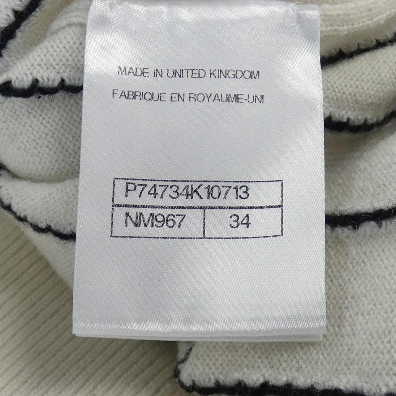 Chanel P74734K10713 23P 100% Cashmere Knit
