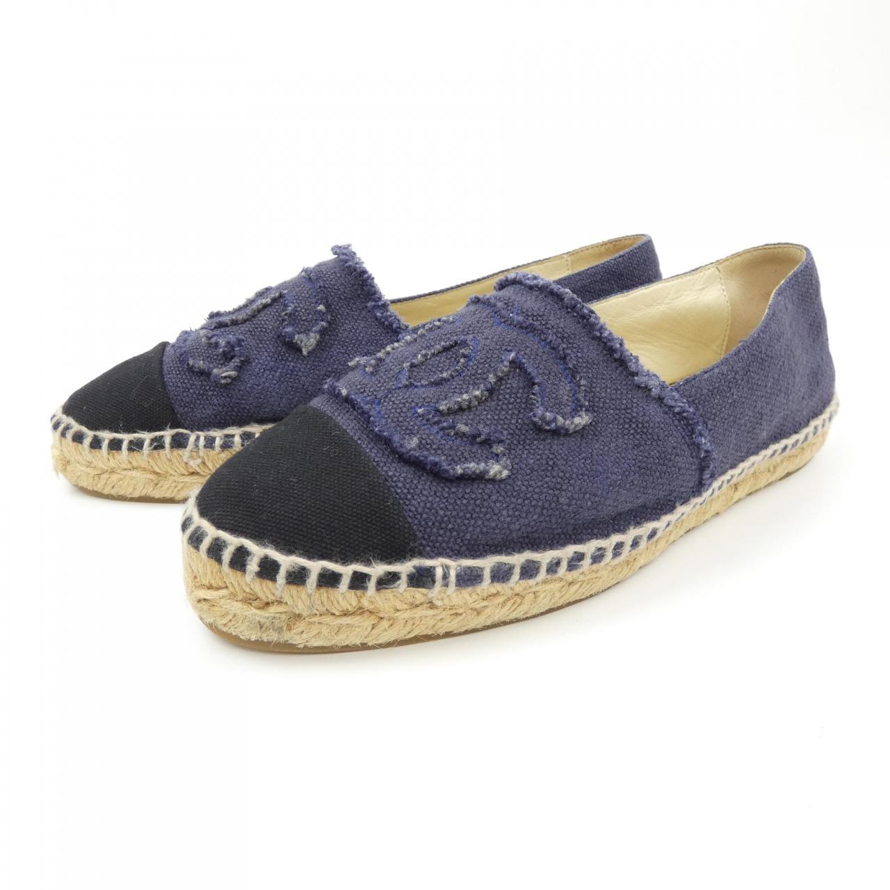 Chanel G29762X01400 Linen Shoes