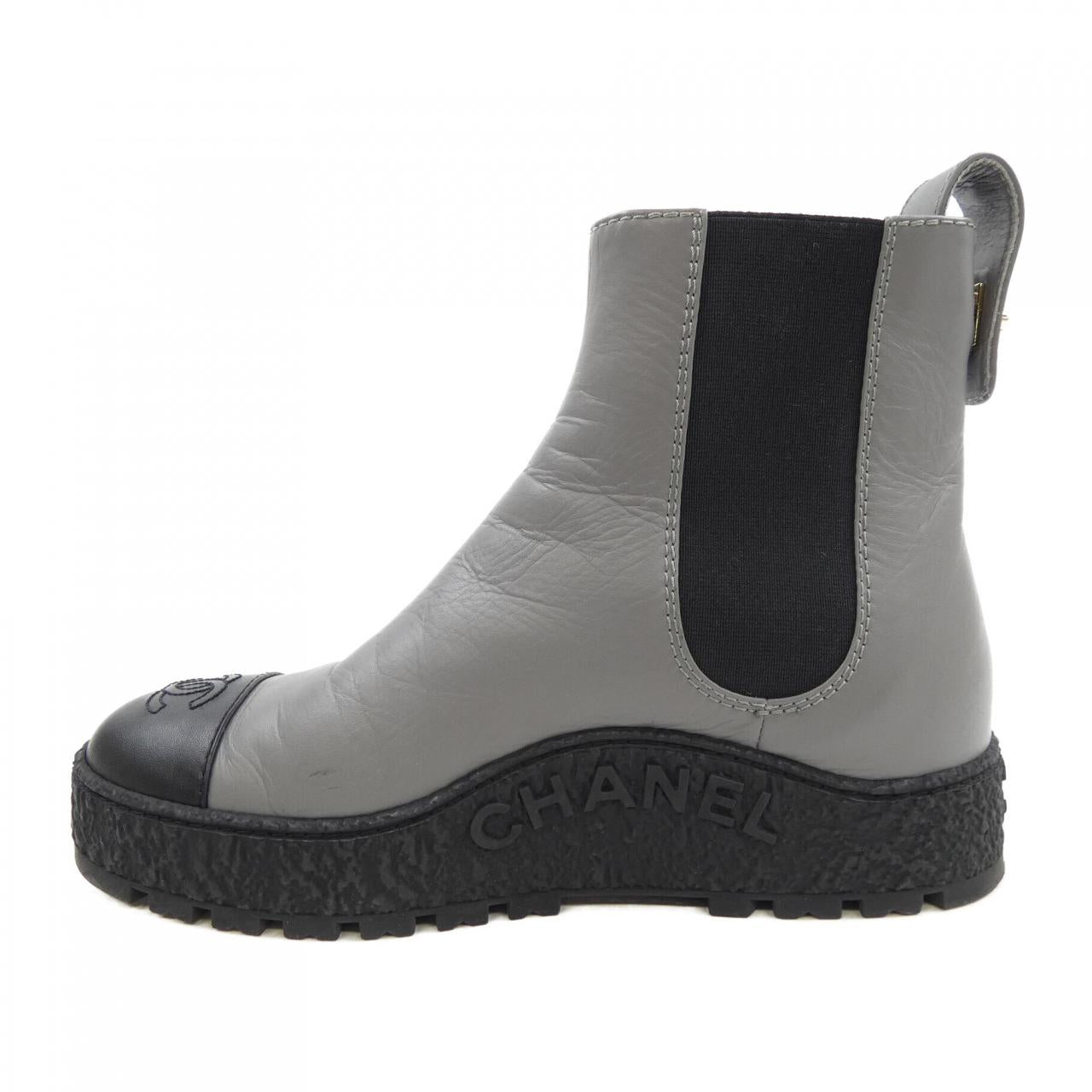 Chanel G37927X56283 Calfskin Boots