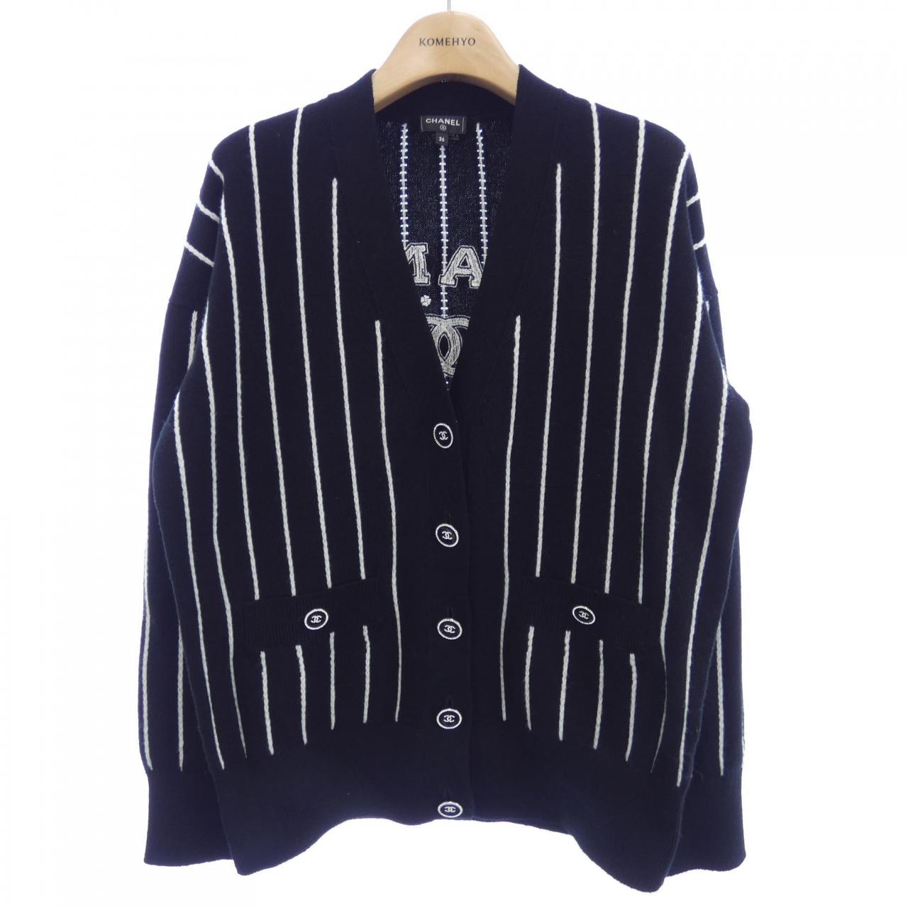Chanel P74735K10714 23P Cashmere Cardigan