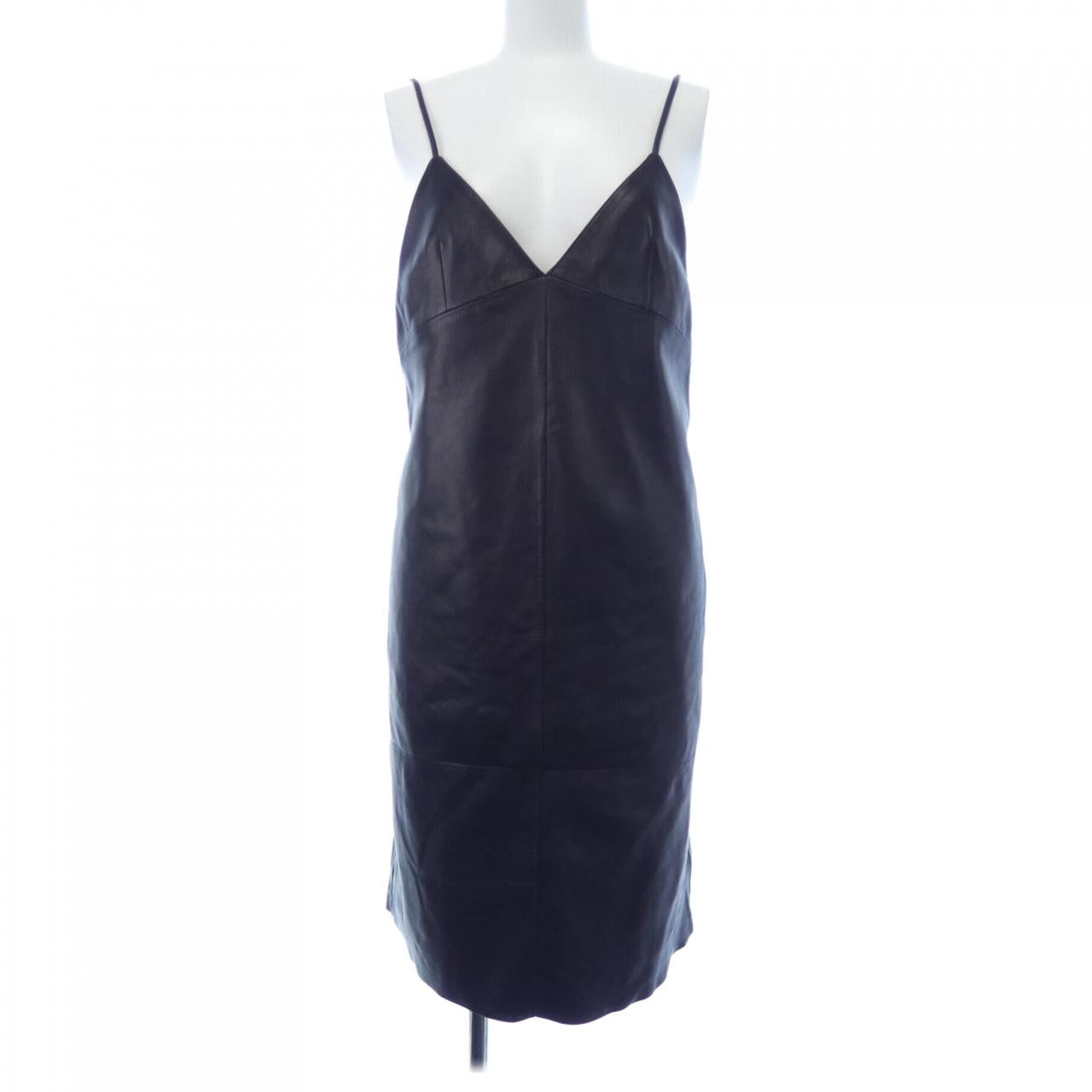 Saint Laurent Leather Dress