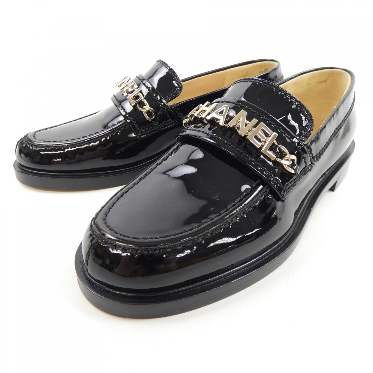 Chanel G37430B13238 Patent Calfskin Shoes
