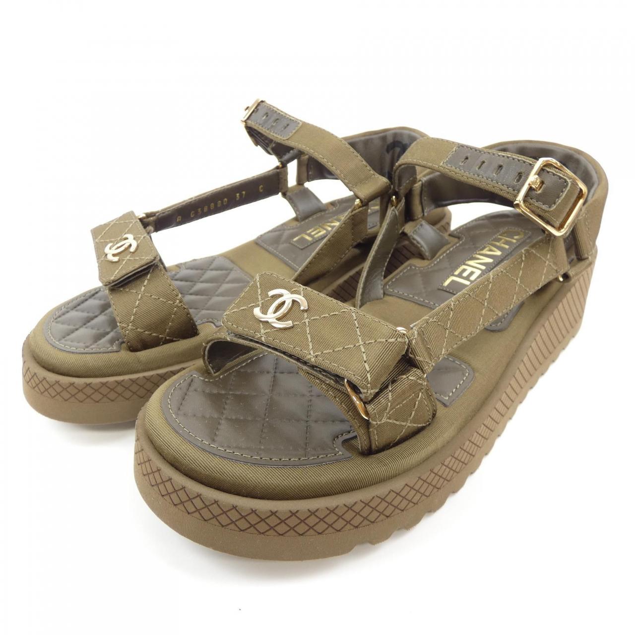Chanel G38880X05912 Grogram Sandals