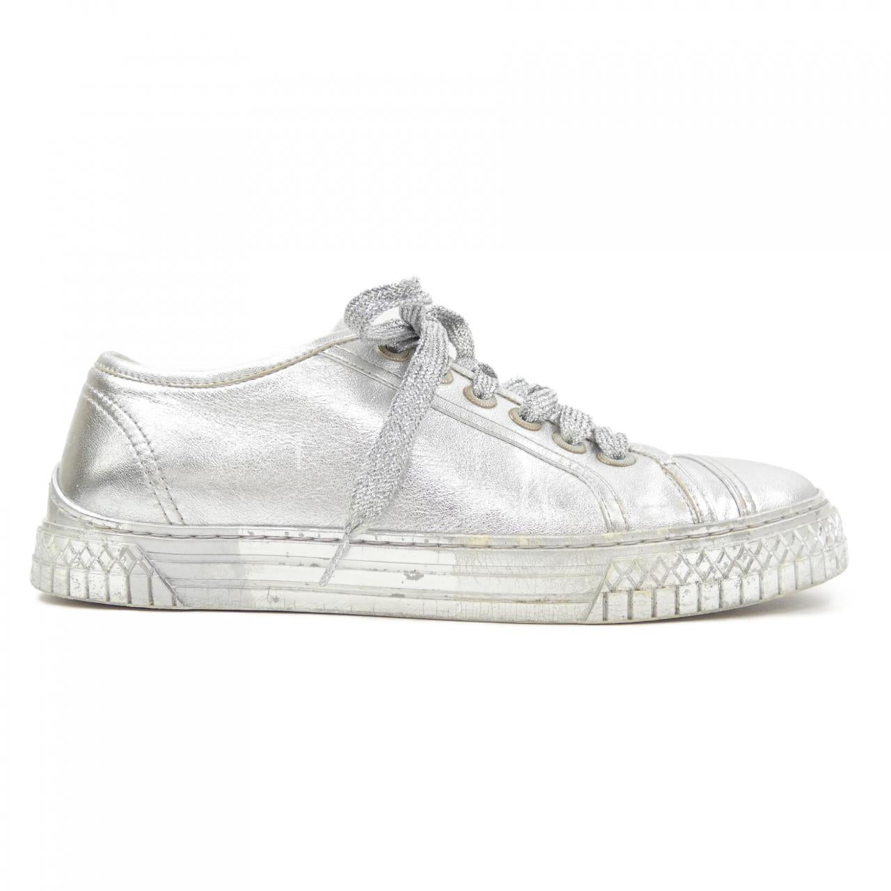 Chanel G33363X51047 Laminated Lambskin Sneakers