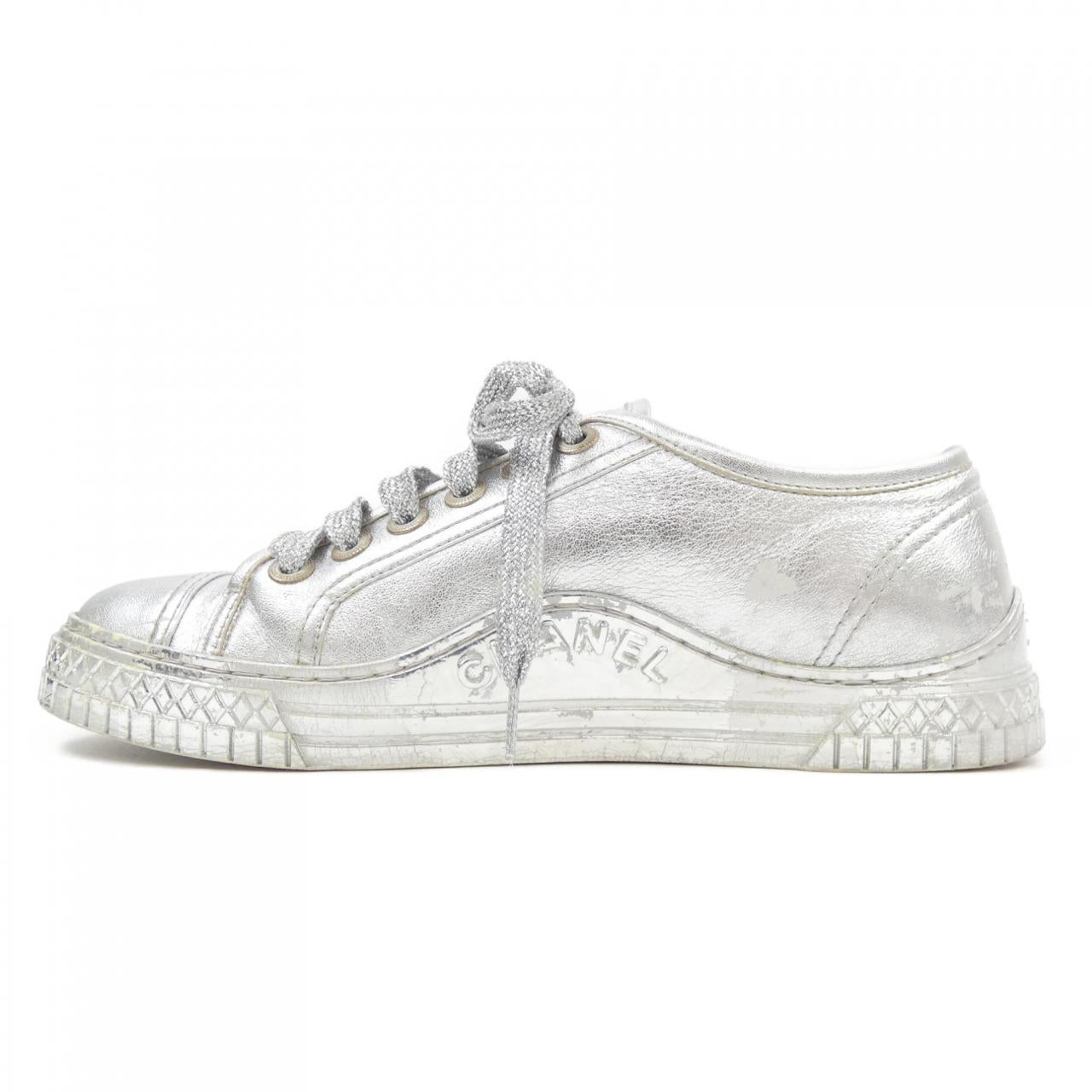 Chanel G33363X51047 Laminated Lambskin Sneakers