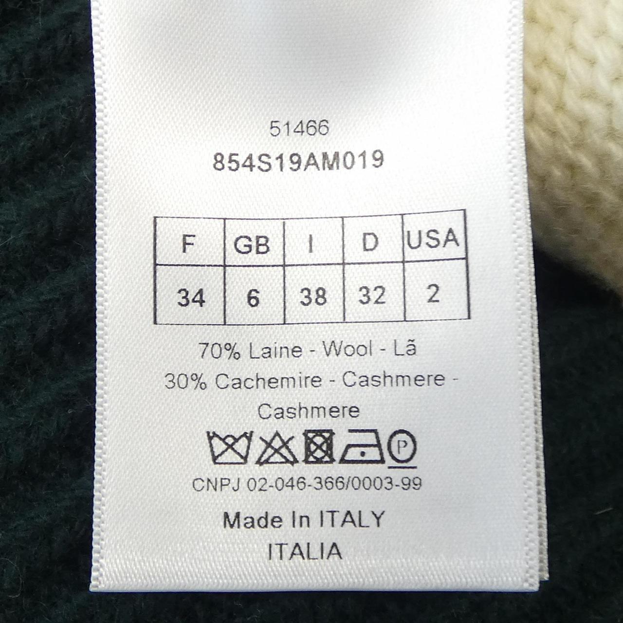 Christian Dior 854S19AM019 Cashmere Knit
