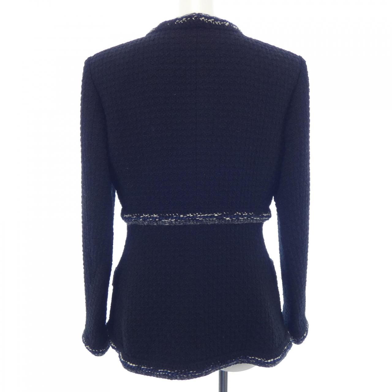 Chanel Collarless Jacket Outerwear