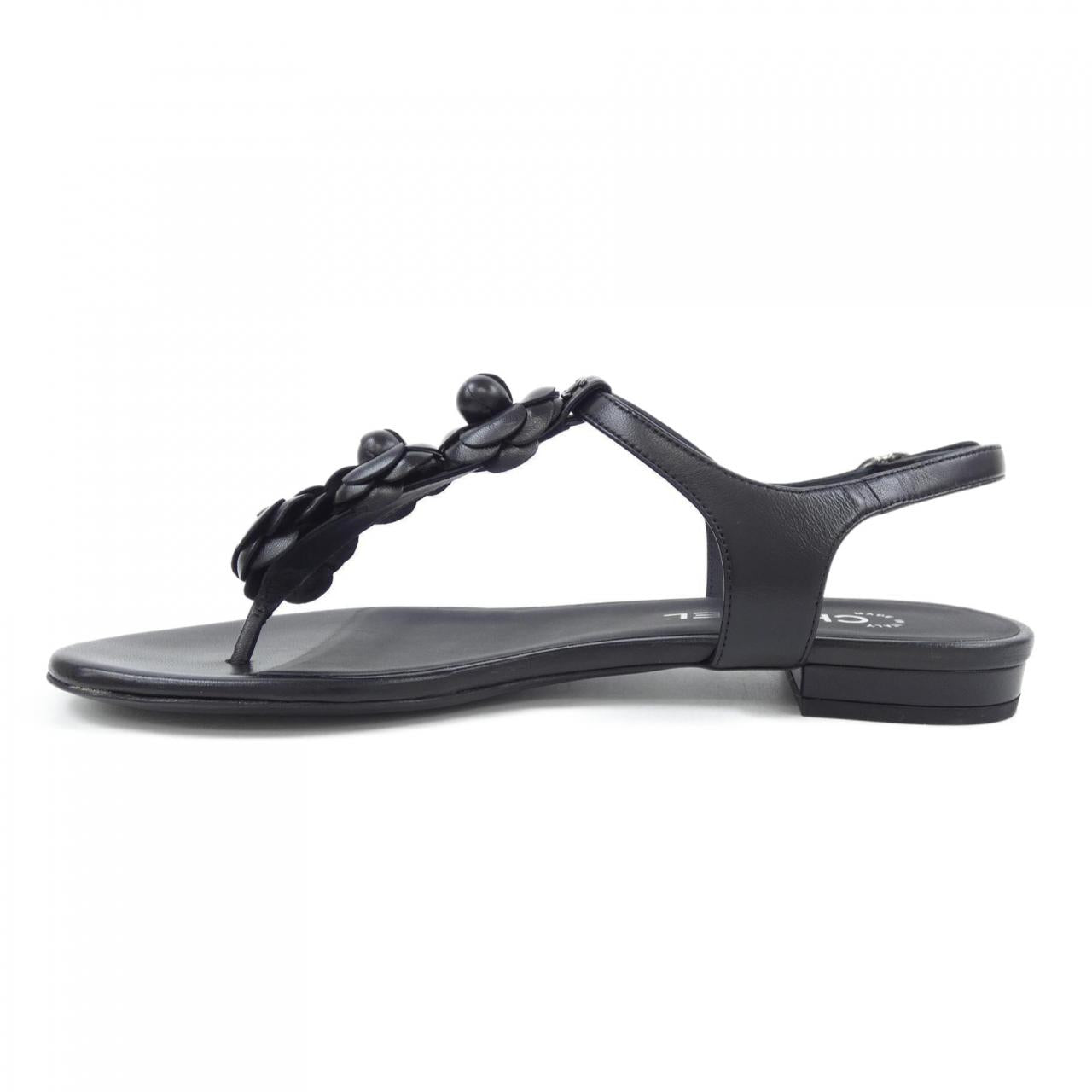 Chanel G33039X01000 Lambskin Sandals