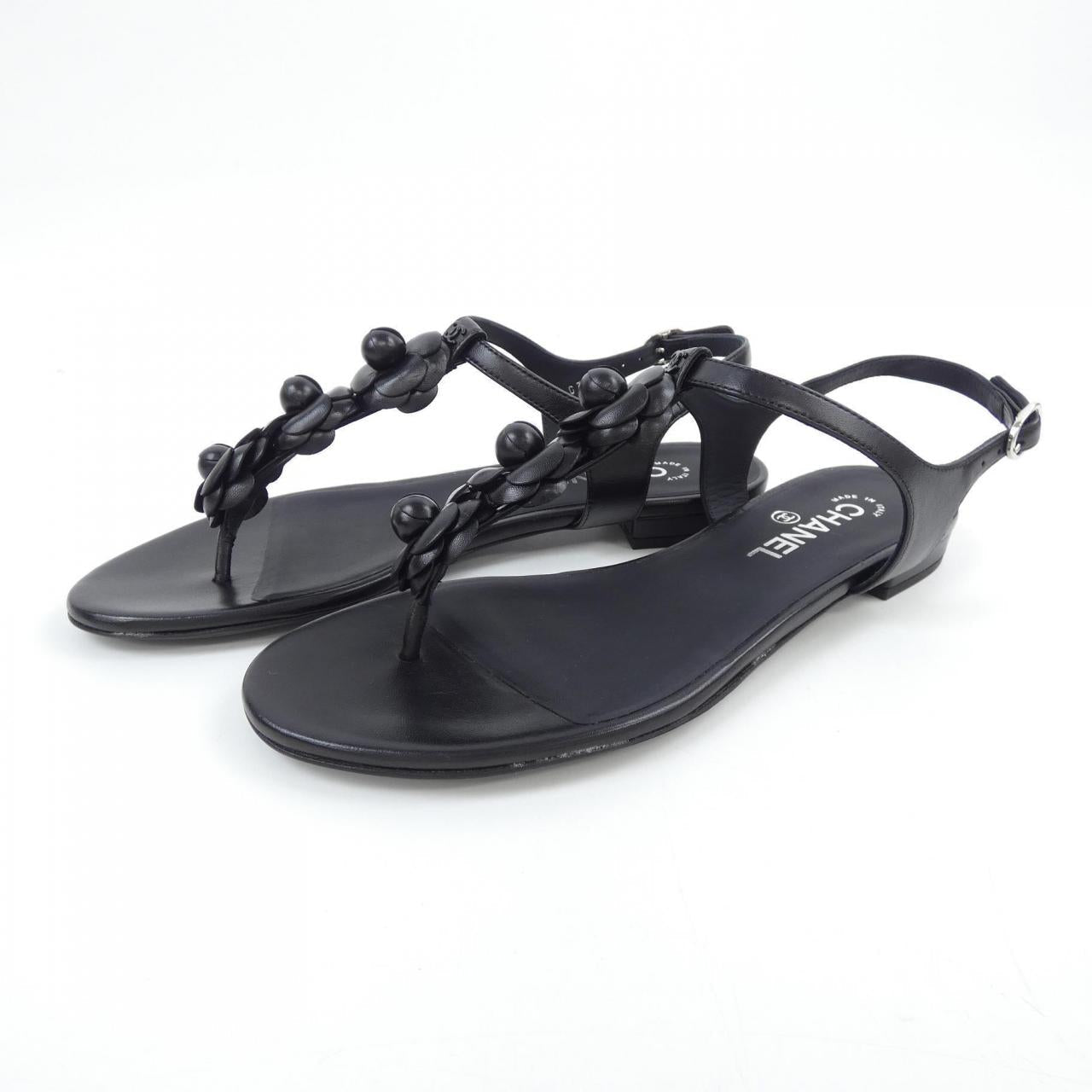 Chanel G33039X01000 Lambskin Sandals