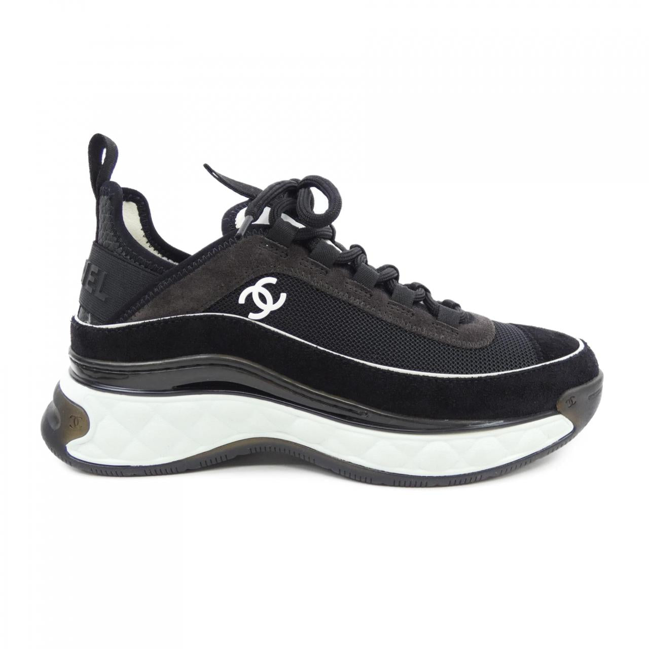 Chanel Coco Mark Plate Sneakers