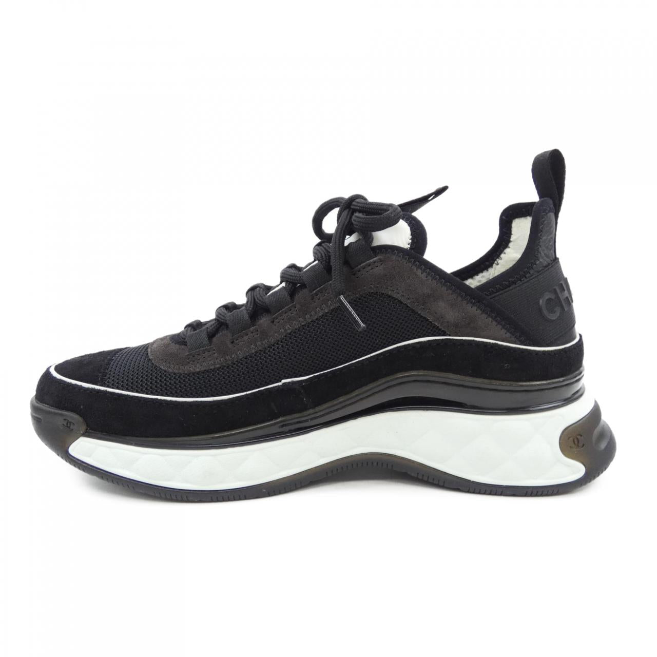 Chanel Coco Mark Plate Sneakers
