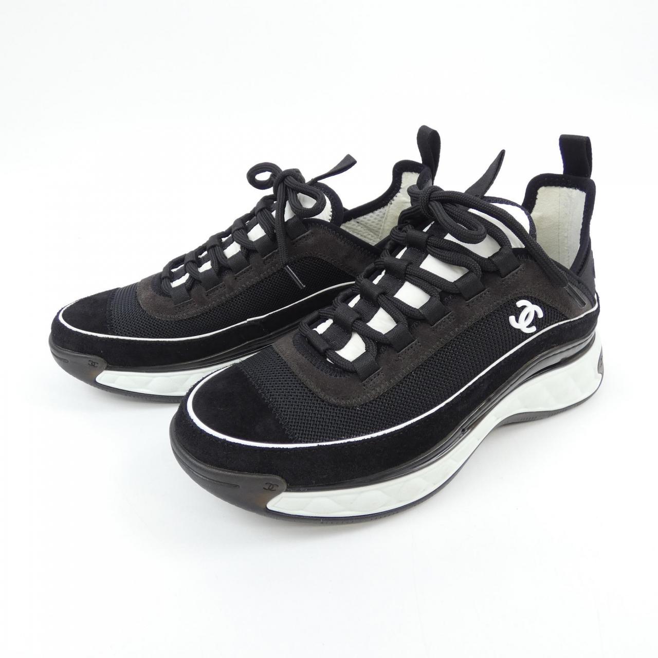 Chanel Coco Mark Plate Sneakers