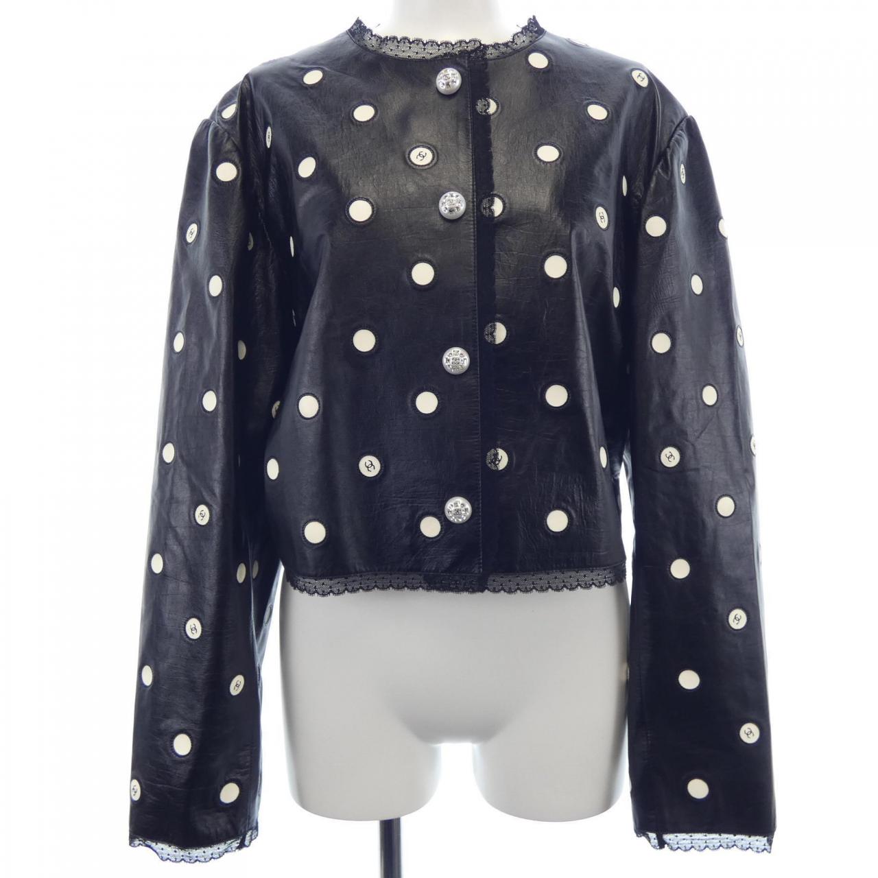 Chanel P74904C66536 Leather Jacket