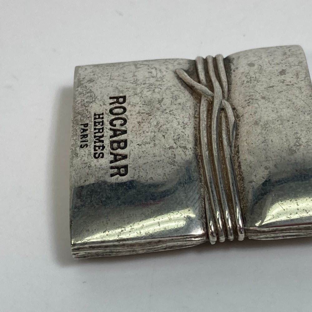 HERMES Bag charm Stainless Steel Silver Accessory Rocabal unisex(Unisex)  d