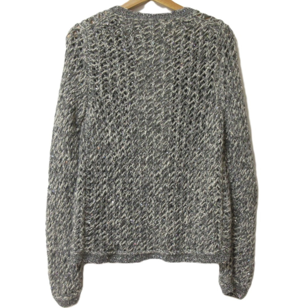 Chanel Coco Mark Cashmere Knit Cardigan