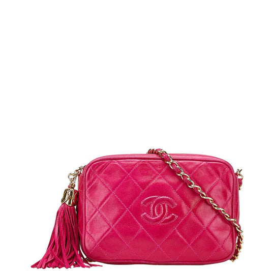Chanel Matelasse Lambskin Shoulder Bag