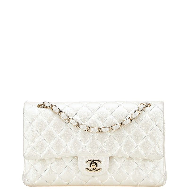 Chanel Matelassé25 Coco Mark Double Flap Lambskin 2way bag