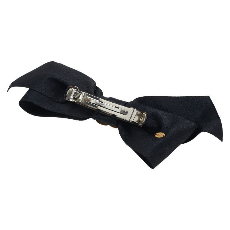 Chanel Coco Mark Satin Barrette