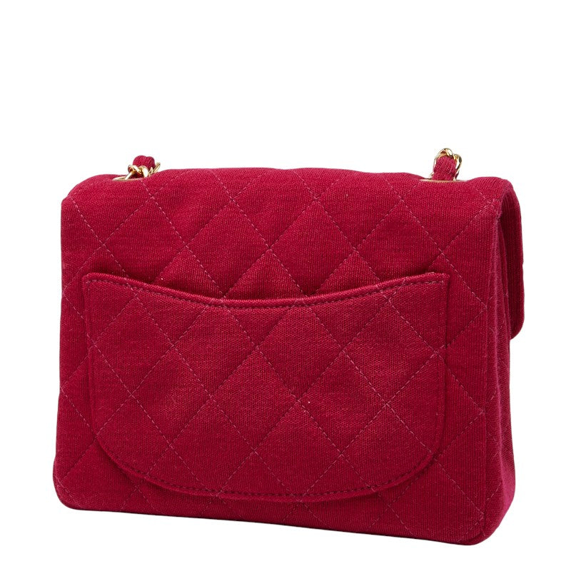 Chanel Coco Mark Mini Matelasse 17 Cotton Shoulder Bag