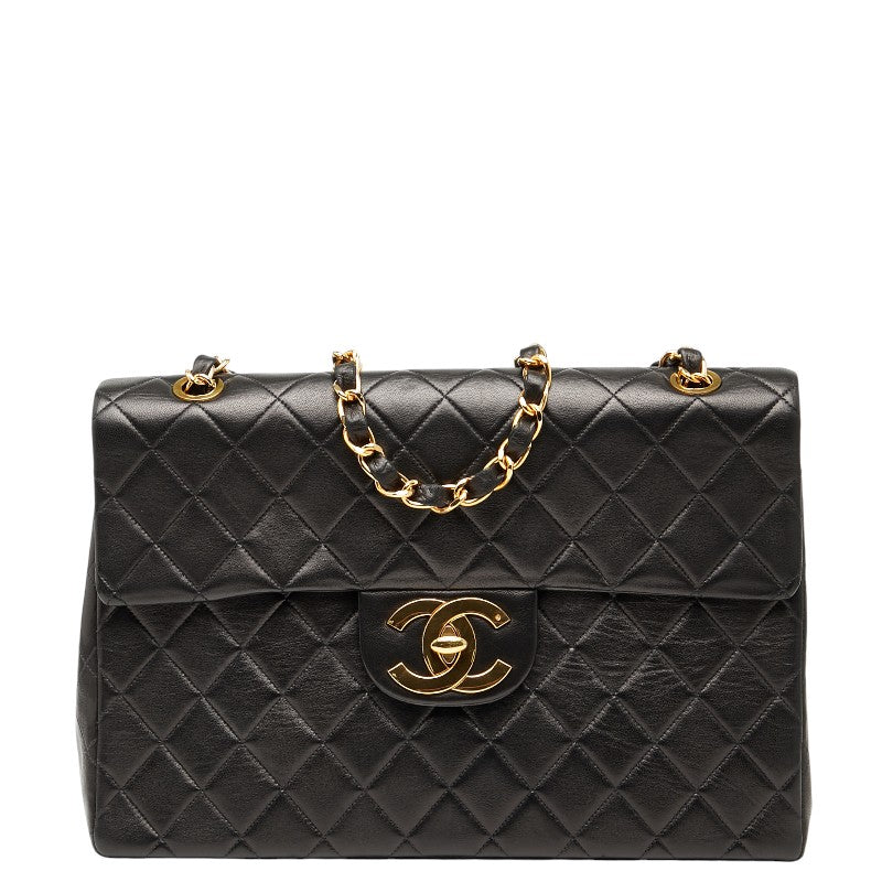 Chanel Coco Mark Deauville Matelasse Leather Shoulder Bag