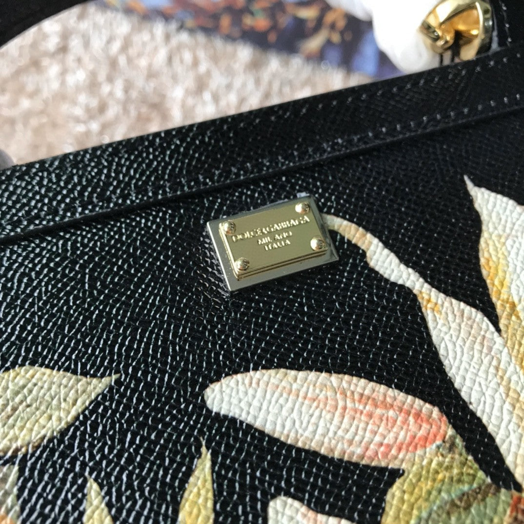 Top Quality Medium Sicily Handbag Unique Print Motifs Muticolour For Women 10.2in/26cm Top Quality
