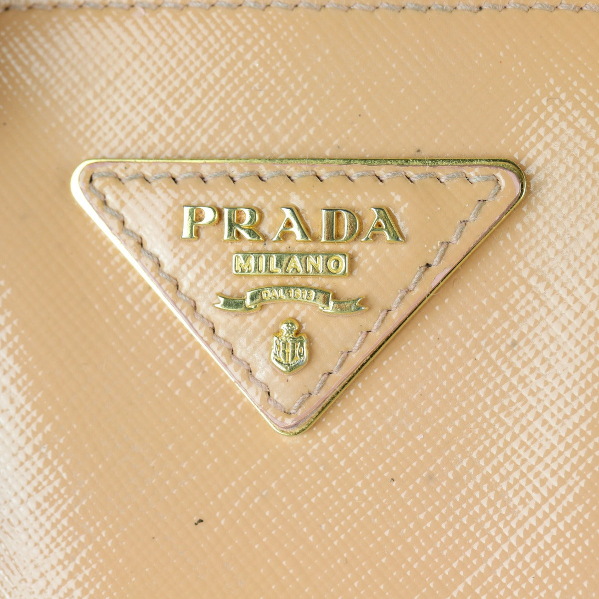 Prada Saffiano Lux Dome Small