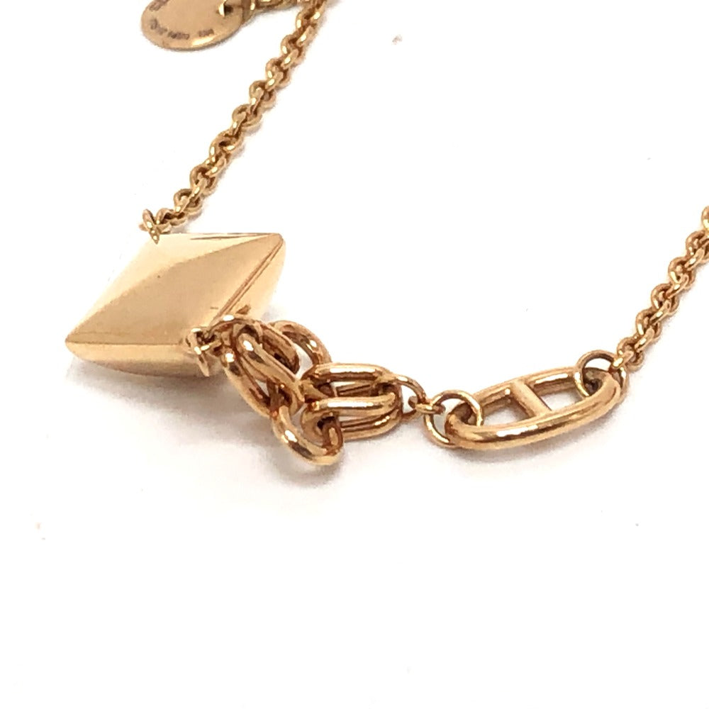 HERMES bracelet 18K Pink Gold gold 750PG Chene Dunkle Medor Ronde Multi Women  d