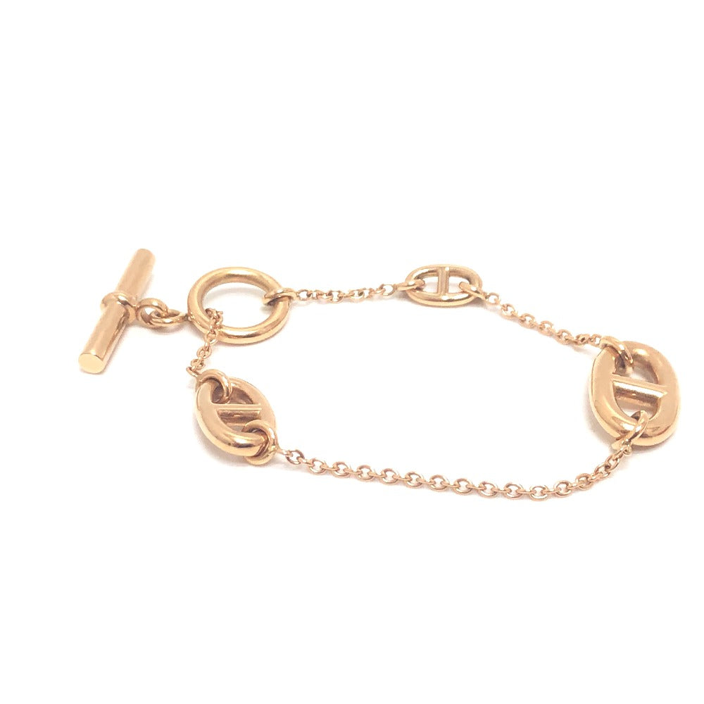 HERMES bracelet 18K Pink Gold gold Chene Dunkle Farandole Women  d
