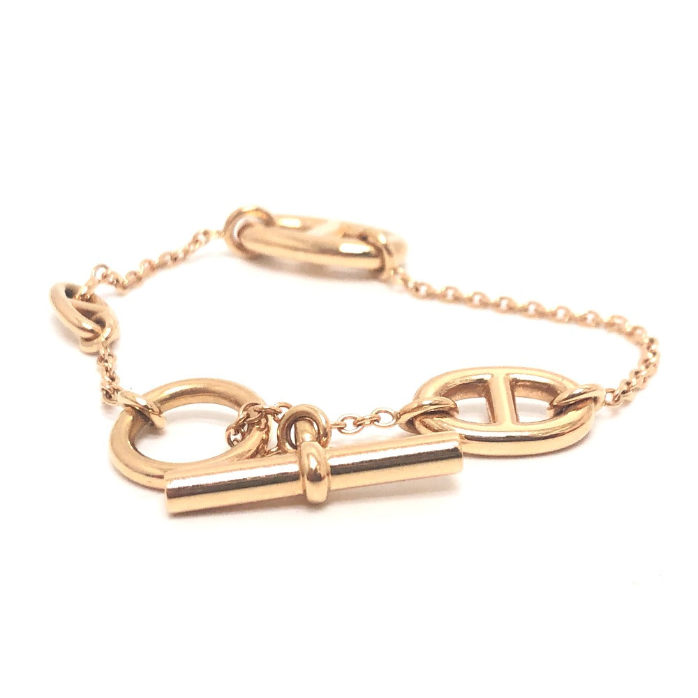 HERMES bracelet 18K Pink Gold gold Chene Dunkle Farandole Women  d