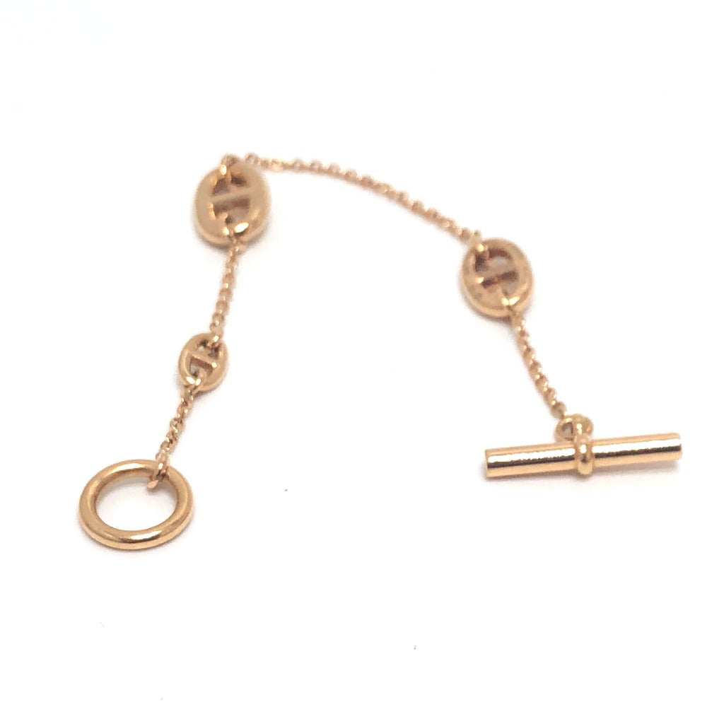 HERMES bracelet 18K Pink Gold gold Chene Dunkle Farandole Women  d