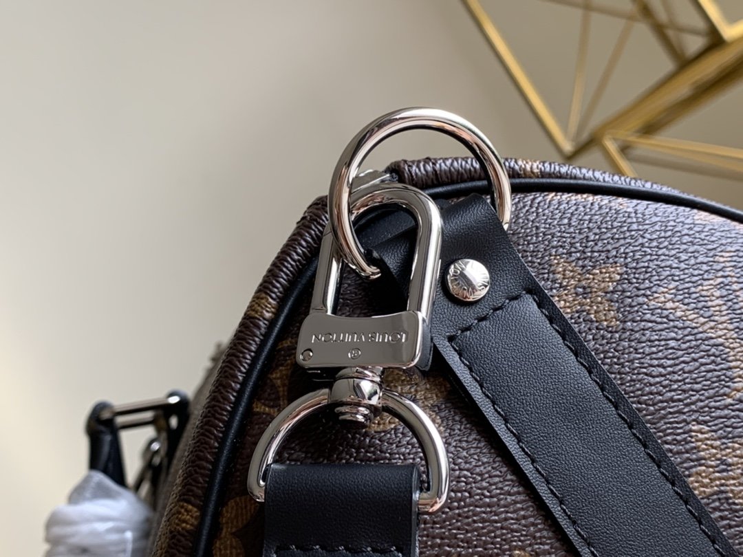 Top Quality Keepall Bandouliere 45 Monogram Macassar Canvas For Men, Bags, Travel Bags 17.7in/45cm Top Quality M56711