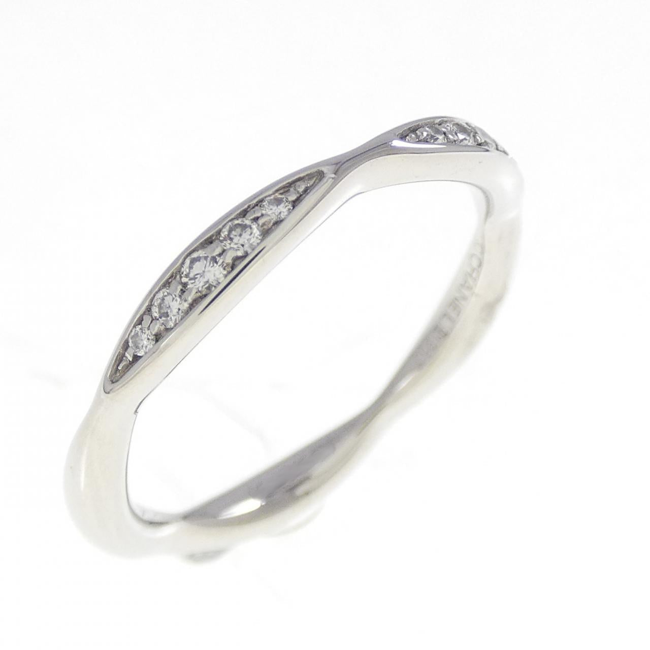 Chanel Camelia Pt950 Diamond Ring