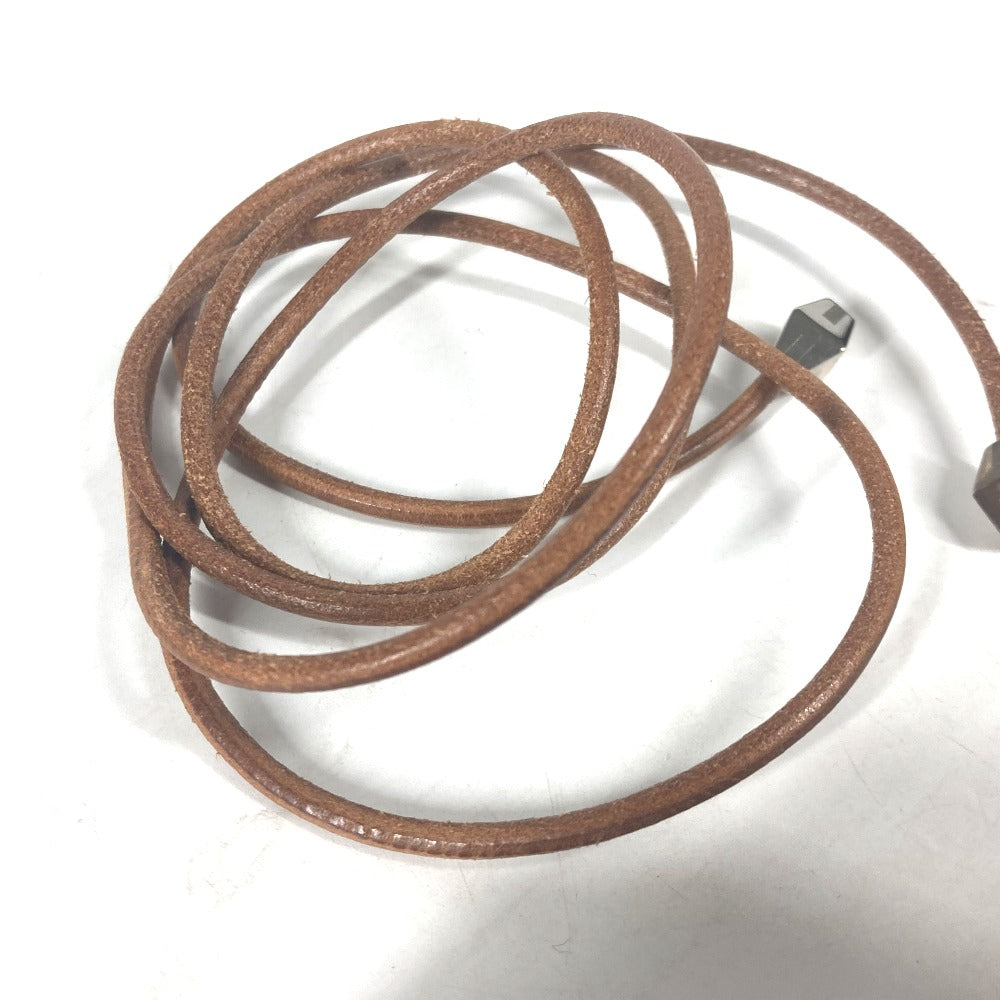 HERMES belt leather beige String belt Women  d