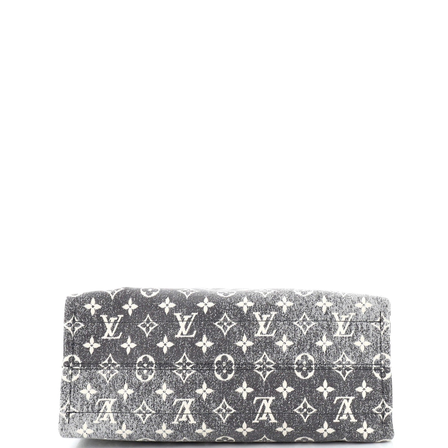 Louis Vuitton OnTheGo Tote Monogram Jacquard Denim MM