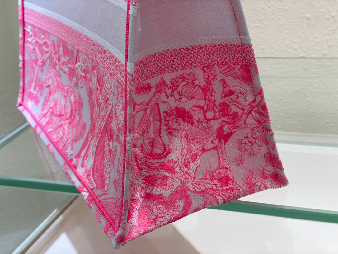 Top Quality Large Book Tote Pink, For Women, Womens Handbags 16.5in/42cm CD M1265ZRVJ_M956