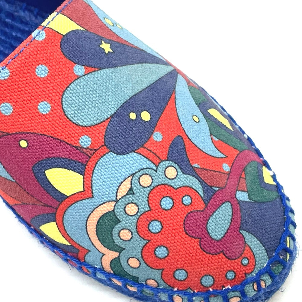HERMES Slip-on cotton multicolor Espadrille Women 35  d