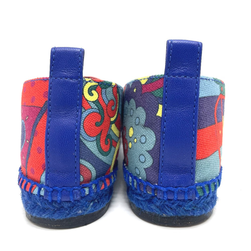 HERMES Slip-on cotton multicolor Espadrille Women 35  d