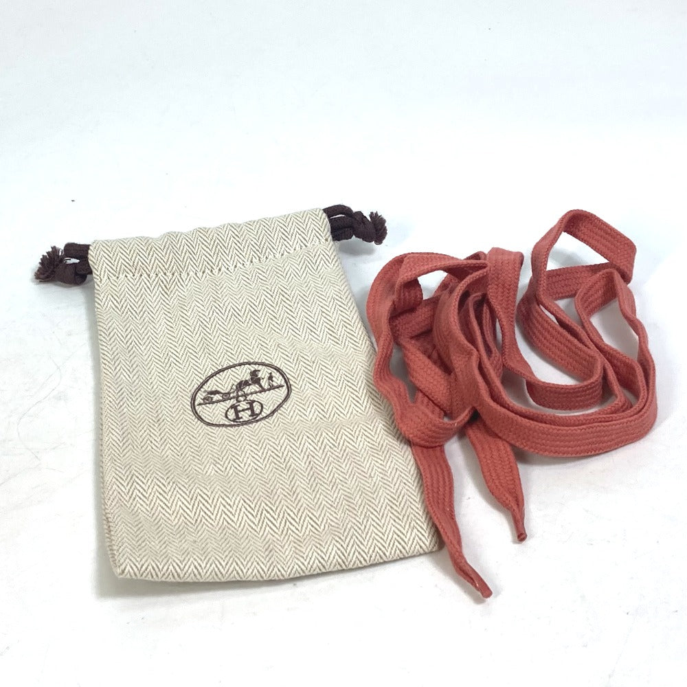 HERMES sneakers suede crimson quick shoes Women 36  d