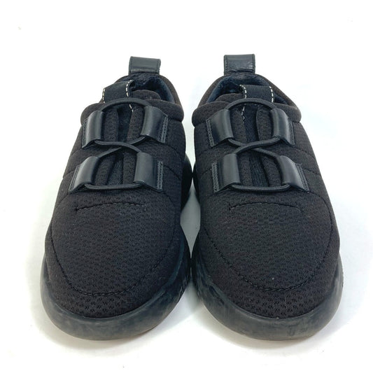 HERMES sneakers Mesh / leather black mesh Women 37  d