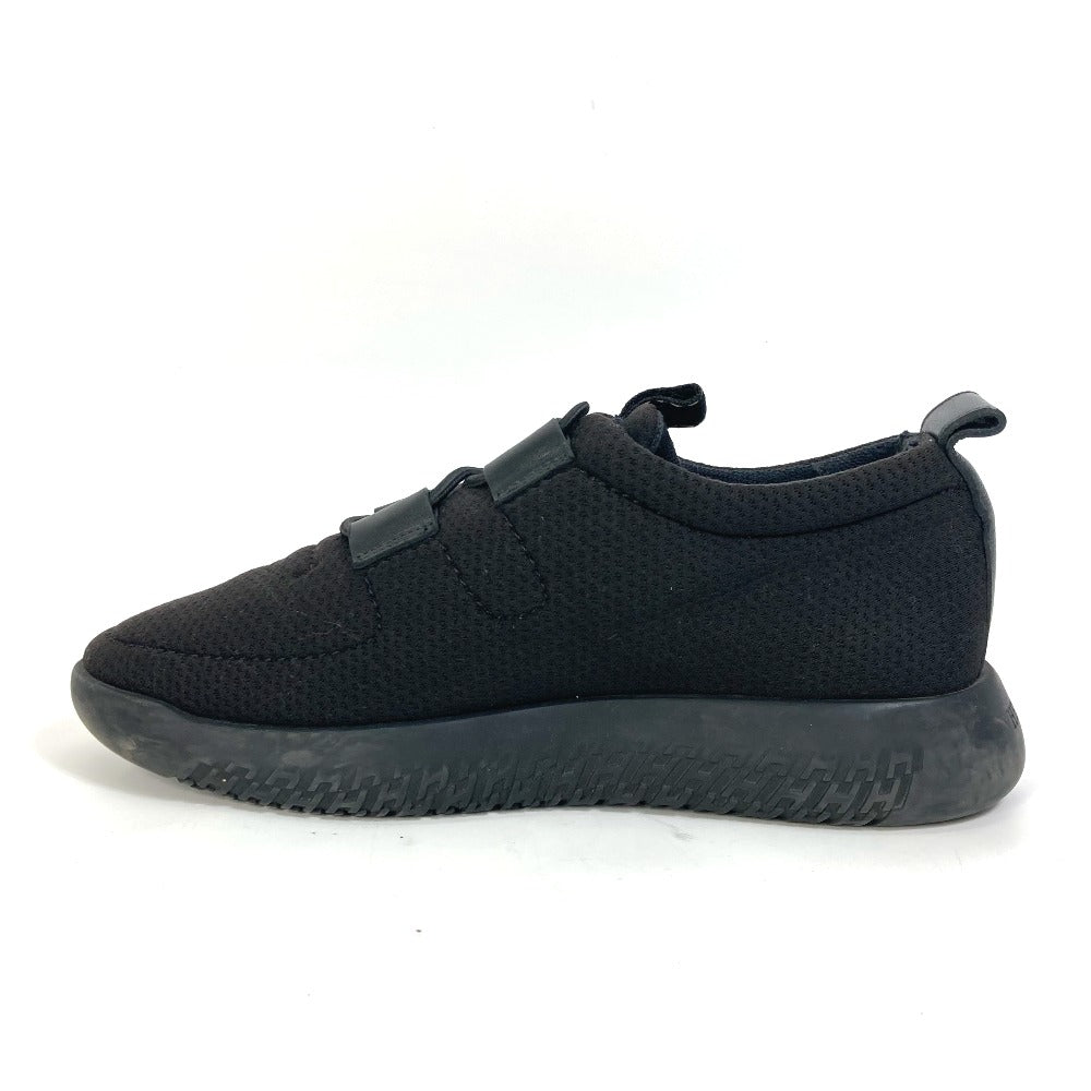 HERMES sneakers Mesh / leather black mesh Women 37  d