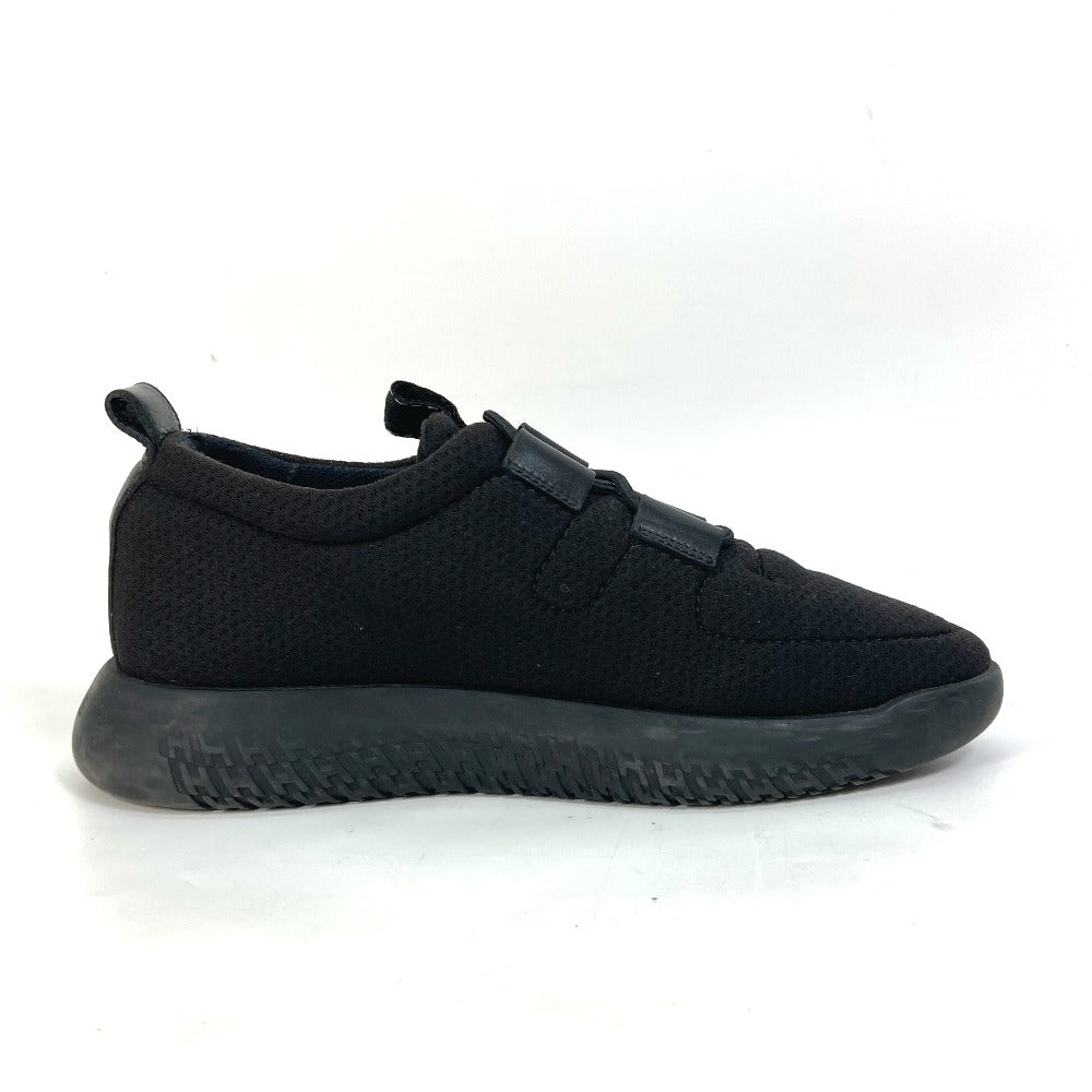 HERMES sneakers Mesh / leather black mesh Women 37  d